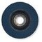Disque à lamelles zirconium Ø 125mm, support fibres de verre P120
